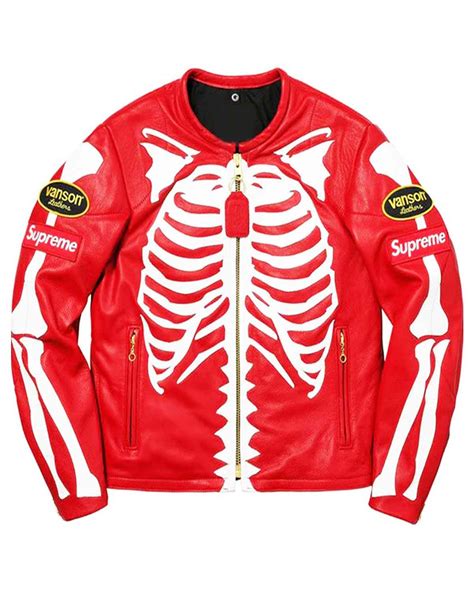 supreme skeleton jacket replica|Supreme Skeleton Jacket .